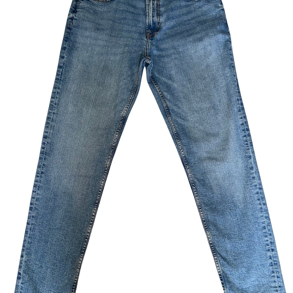 Zara Women's Medium Blue Straight Leg Jeans